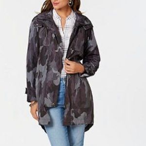 Style & Co. NWT Camo Print Hooded Jacket Macy’s